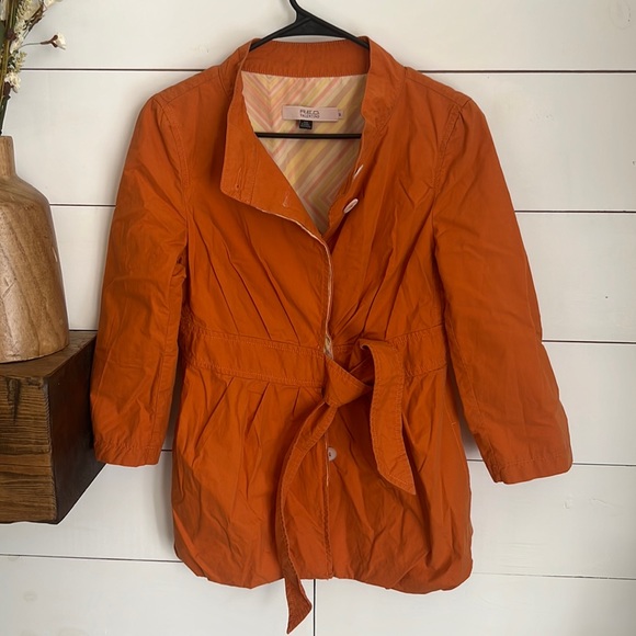 RED Valentino Jackets & Blazers - Red Valentino orange light weight jacket